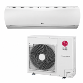 LG sieniniai komerciniai SPLIT kondicionieriai, komplektai.