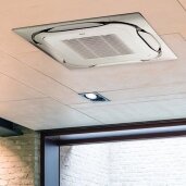 Daikin komerciniai SKYAIR lubiniai kasetiniai komplektai