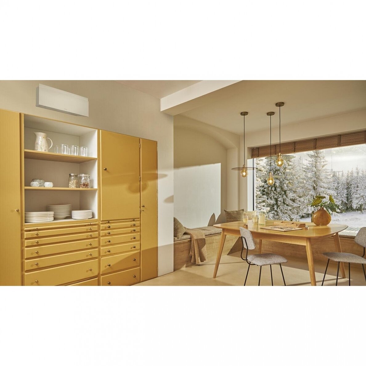 Daikin Emura šilumos siurblys FTXTJ30AW komplekte RXTJ30A 7