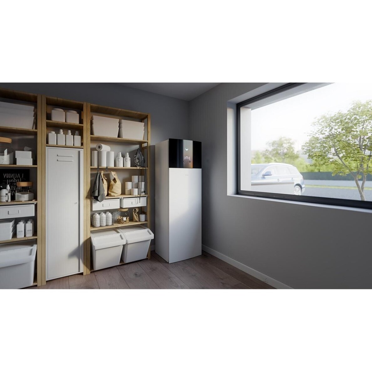 Daikin šilumos siurblys EHVX08S23E6V komplekte ERGA08EVH7 su vėsinimu galia 9.37 kW 3