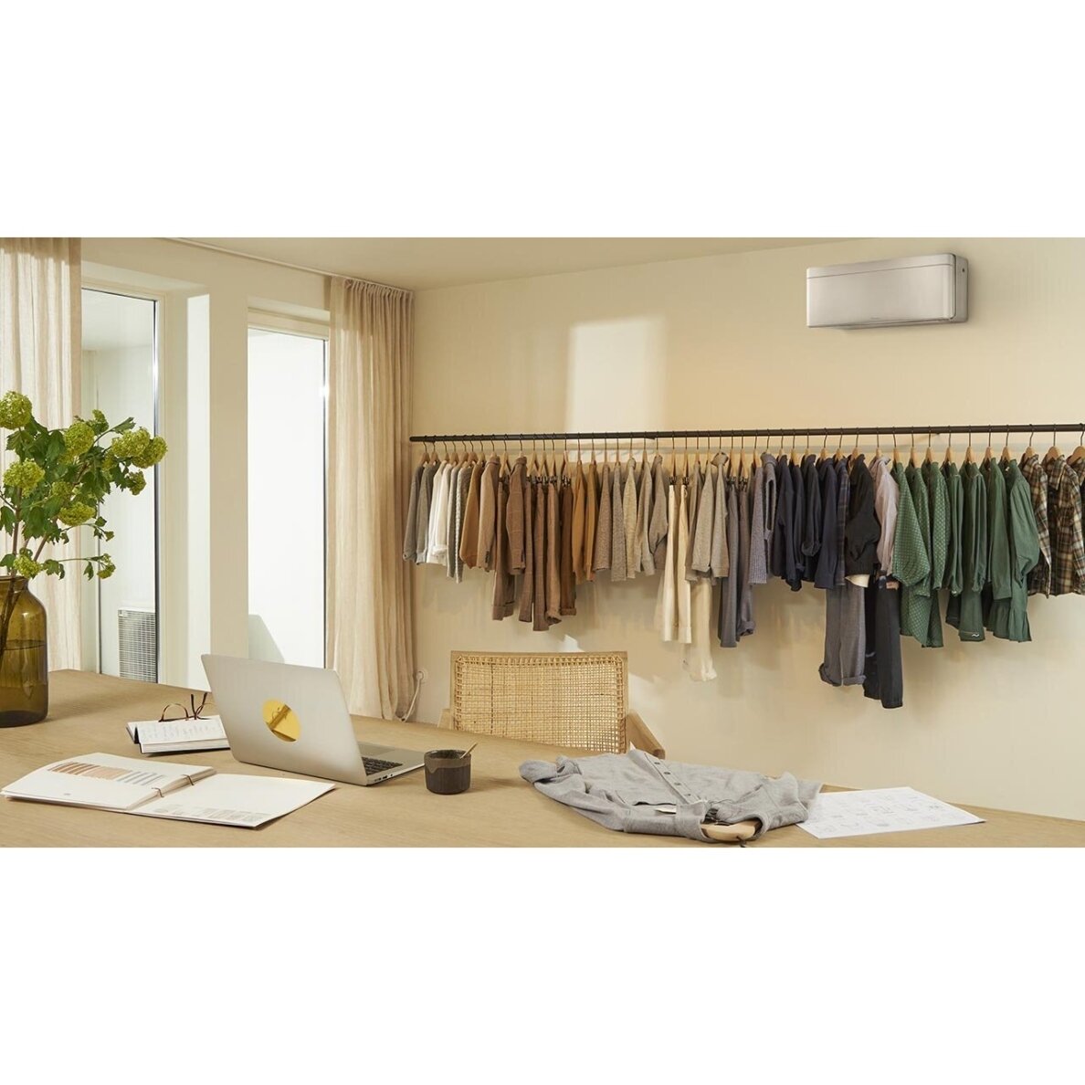 Daikin Stylish Sidabrinis oro kondicionierius FTXA50CS komplekte RXA50B8 5 Daikin Stylish Sidabrinis oro kondicionierius FTXA50CS komplekte RXA50B8 5