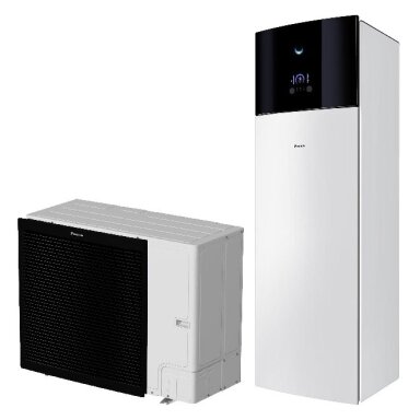 Daikin šilumos siurblys EBVX16S23D9W komplekte ERLA14DW1 su vėsinimu galia 13.38 kW