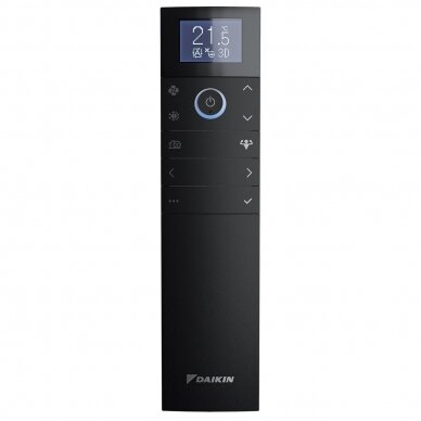 Daikin Emura Juodas oro kondicionierius FTXJ20AB komplekte RXJ20A (senas modelis) 8