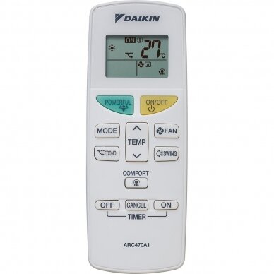 Daikin Sensira oro kondicionierius FTXF42E komplekte RXF42E (senas modelis) 2 Daikin Sensira oro kondicionierius FTXF42E komplekte RXF42E (senas modelis) 2