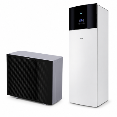 Daikin šilumos siurblys ETVX16S23E9W komplekte EPRA12EW1 su vėsinimu galia 9.97 kW Daikin šilumos siurblys ETVX16S23E9W komplekte EPRA12EW1 su vėsinimu galia 9.97 kW