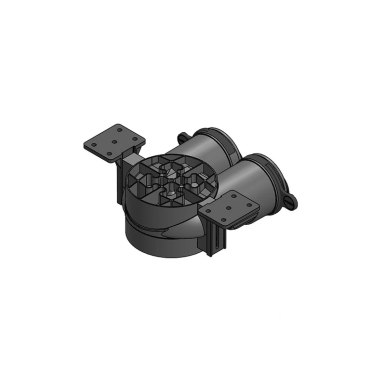 Difuzoriaus pajungimo dėžė Komfovent AERO-PRO SLIM BOX 125-75×2