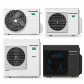 Panasonic multisplit oro kondicionieriu lauko blokai
