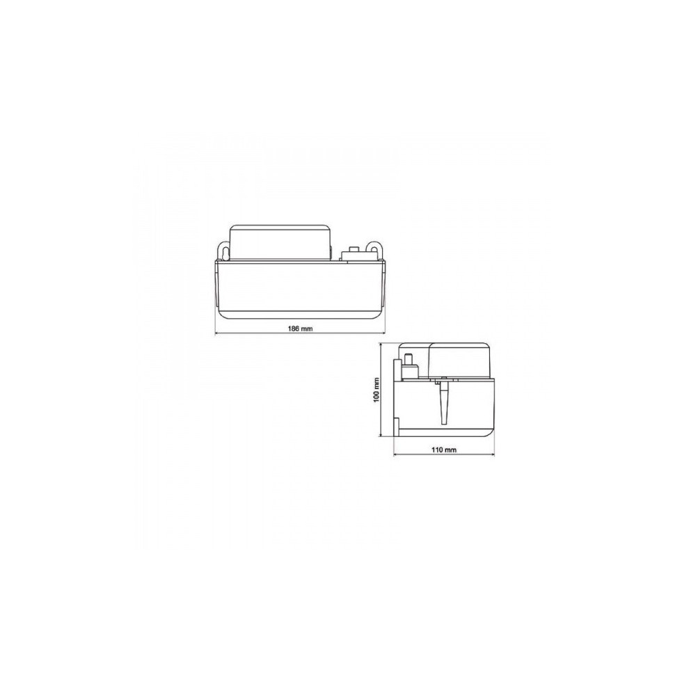 Kondensato siurblys Siccom Sunny Flowatch Clim 15L/h 10m DE05RCC060 1 Kondensato siurblys Siccom Sunny Flowatch Clim 15L/h 10m DE05RCC060 1