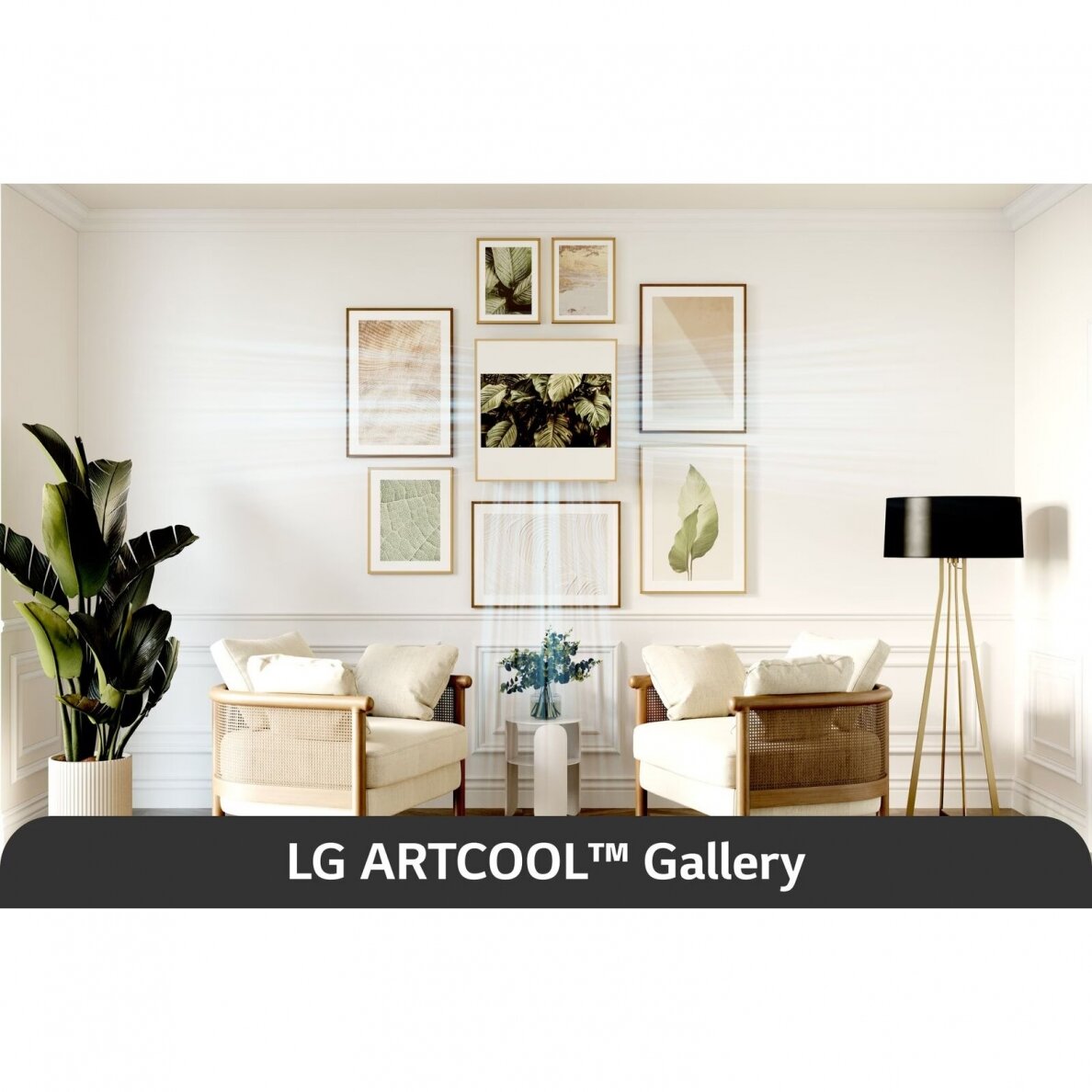 LG ARTCOOL Gallery LCD oro kondicionierius A12GA2 5