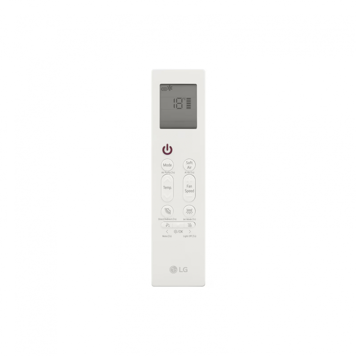 LG bevėjas Dualcool AI Deluxe Soft Air oro kondicionierius H1851DA 7 LG bevėjas Dualcool AI Deluxe Soft Air oro kondicionierius H1851DA 7