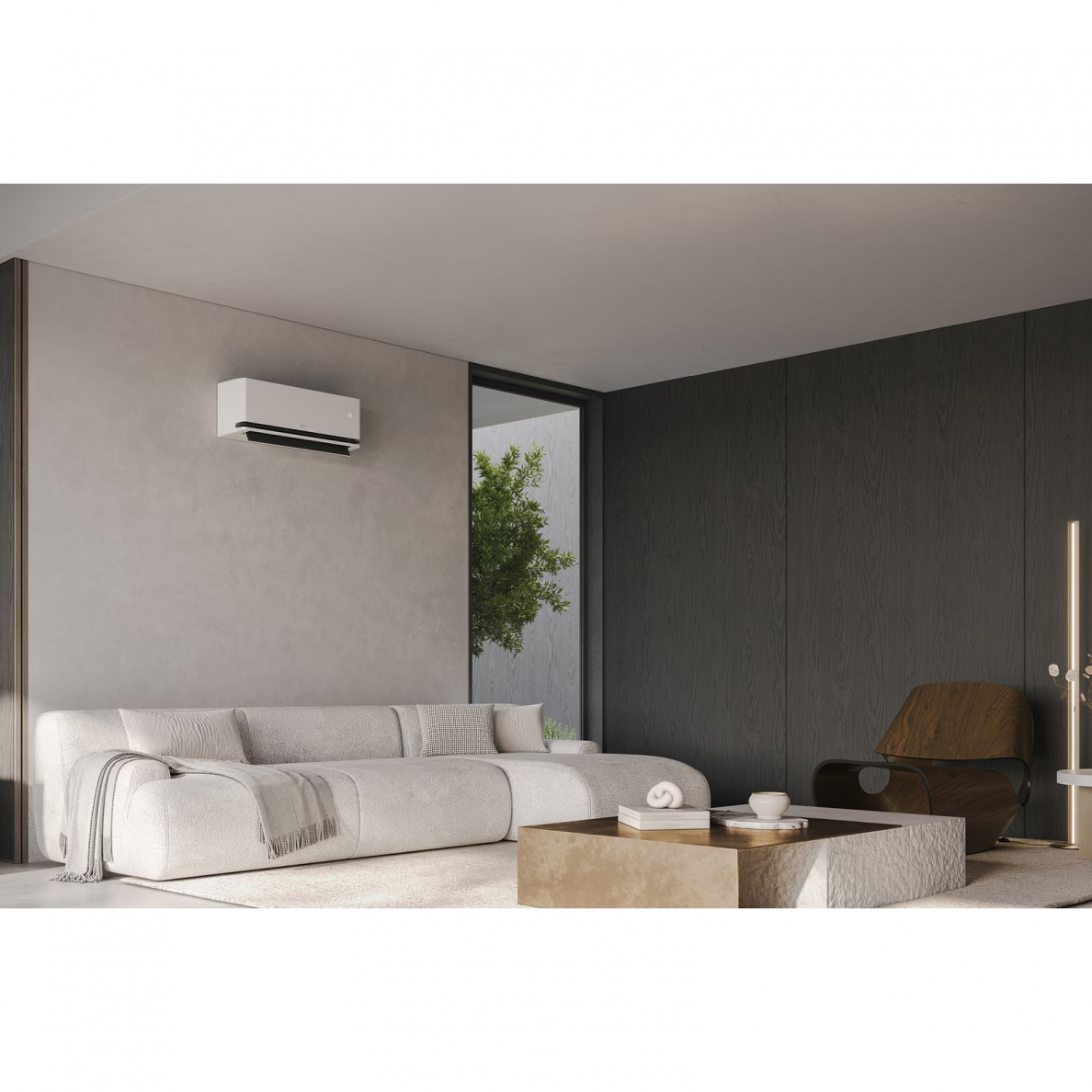 LG bevėjas Dualcool AI Deluxe Soft Air oro kondicionierius P125ND 6
