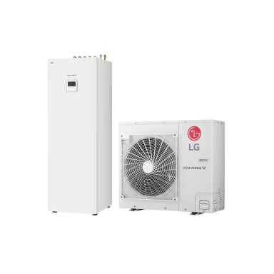 LG šilumos siurblys HN0913TNK0 komplekte HU051MR.U44 galia 5 kW