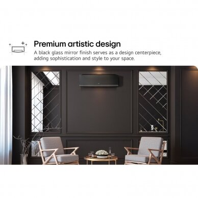 LG bevėjas AI Mirror oro kondicionierius AA09SP 10