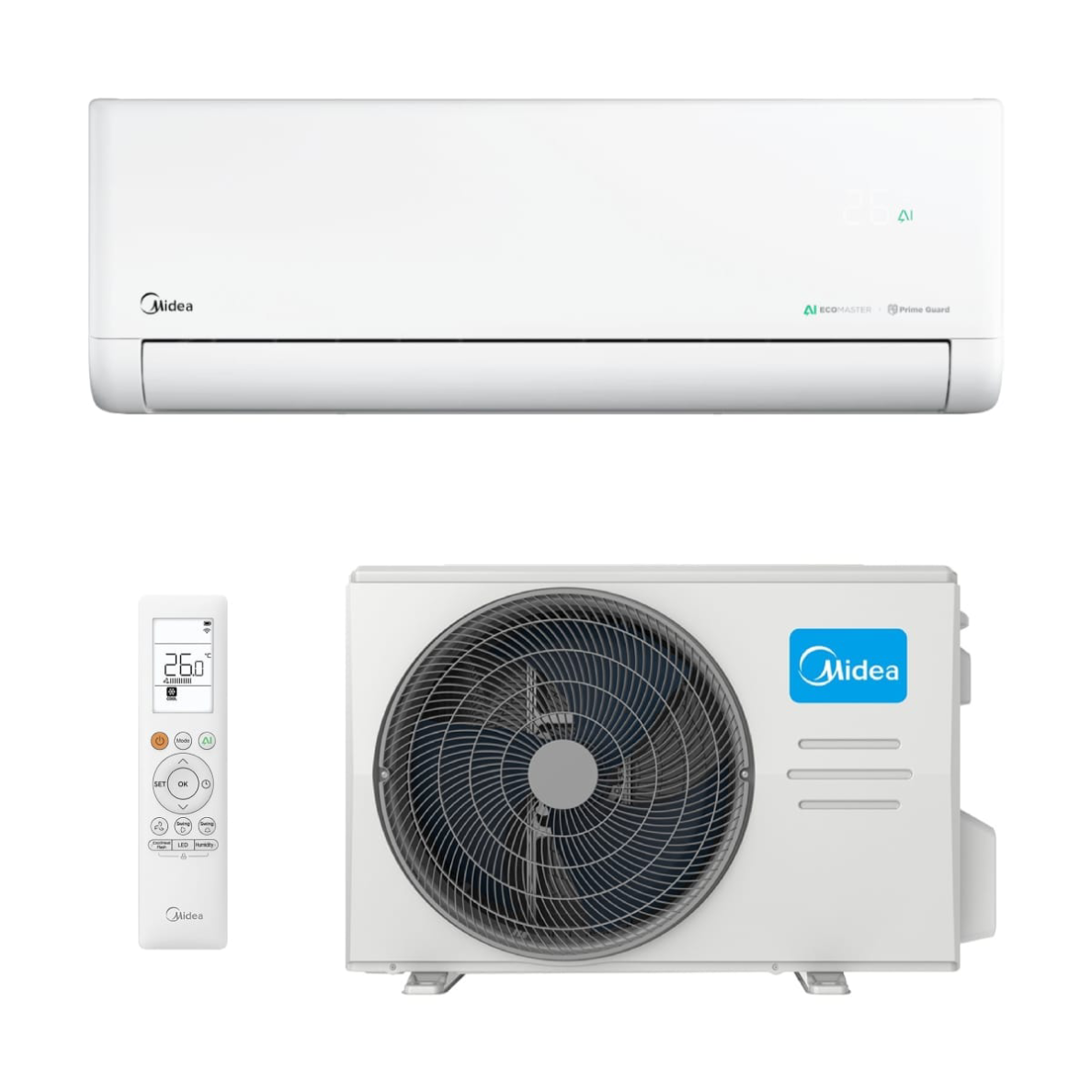 Midea Solunar modelis EF-09RD1H komplekte MX1H-09RD1H Midea Solunar modelis EF-09RD1H komplekte MX1H-09RD1H