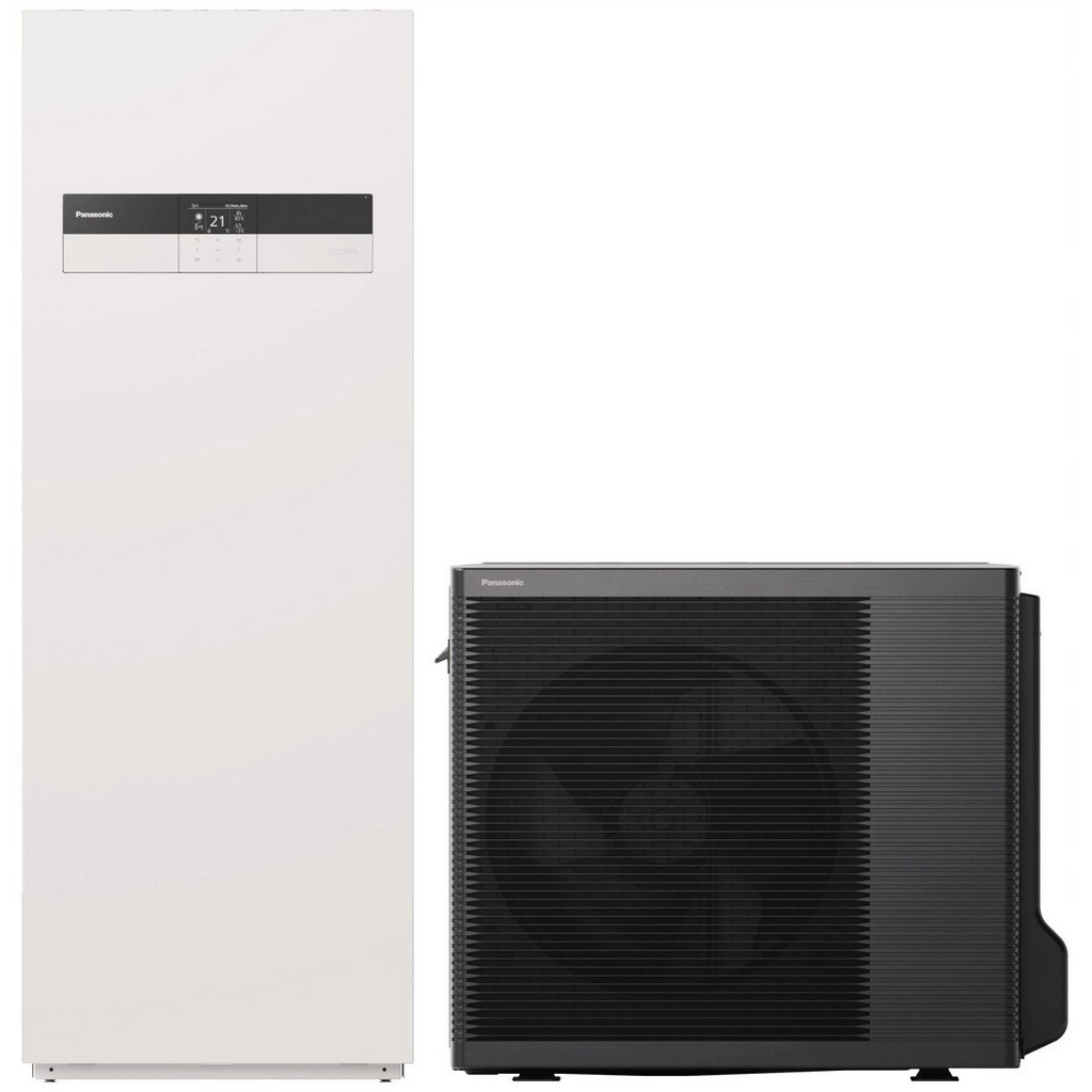 Panasonic šilumos siurblys WH-ADC0309K3E5AN komplekte WH-UDZ09KE5 su vėsinimu galia 9 kW Panasonic šilumos siurblys WH-ADC0309K3E5AN komplekte WH-UDZ09KE5 su vėsinimu galia 9 kW