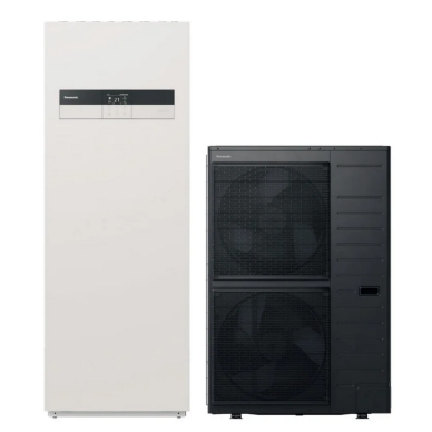 Panasonic T-CAP šilumos siurblys WH-ADC0316M9E8AN2 komplekte WH-WXG09ME8 su vėsinimu galia 9 kW
