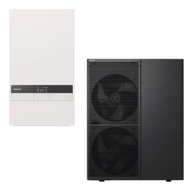 Panasonic T-CAP šilumos siurblys WH-SDC0316M9E8 komplekte WH-WXG09ME8 su vėsinimu galia 9 kW Panasonic T-CAP šilumos siurblys WH-SDC0316M9E8 komplekte WH-WXG09ME8 su vėsinimu galia 9 kW