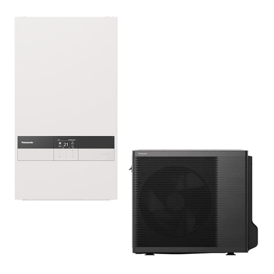 Panasonic šilumos siurblys WH-SDC0309K3E5 komplekte WH-UDZ09KE5 su vėsinimu galia 9 kW Panasonic šilumos siurblys WH-SDC0309K3E5 komplekte WH-UDZ09KE5 su vėsinimu galia 9 kW