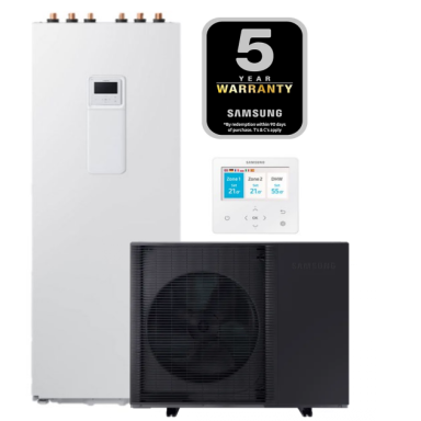 Samsung šilumos siurblys AE260CNWMGG/EU komplekte AE120RXYDGG/EU galia 12,0 kW trifazis Samsung šilumos siurblys AE260CNWMGG/EU komplekte AE120RXYDGG/EU galia 12,0 kW trifazis