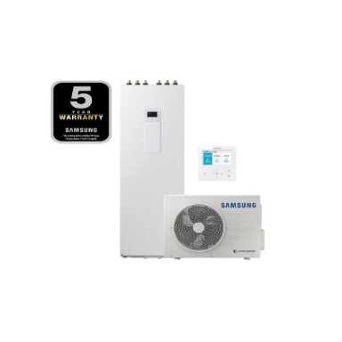 Samsung šilumos siurblys AE260RNWSGG/EU komplekte AE090CXEDGG/EU galia 9,0 kW trifazis