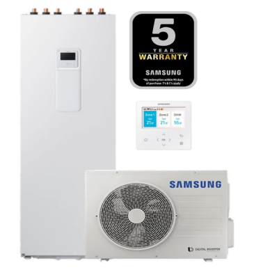 Samsung šilumos siurblys AE260CNWMEG/EU komplekte AE080RXYDEG/EU galia 8,0 kW Samsung šilumos siurblys AE260CNWMEG/EU komplekte AE080RXYDEG/EU galia 8,0 kW