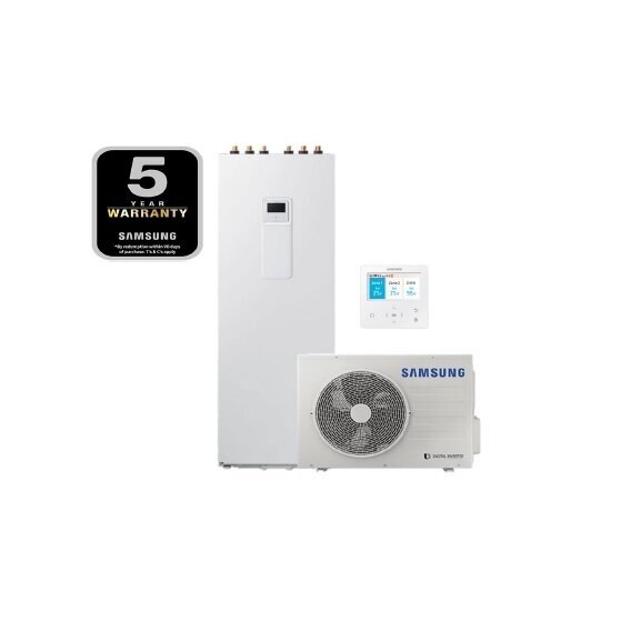 Samsung šilumos siurblys AE260RNWSEG/EU komplekte AE060CXEDEG/EU galia 6,0 kW