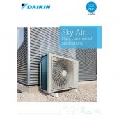 Daikin SPLIT komerciniai SKY AIR oro kondicionieriai