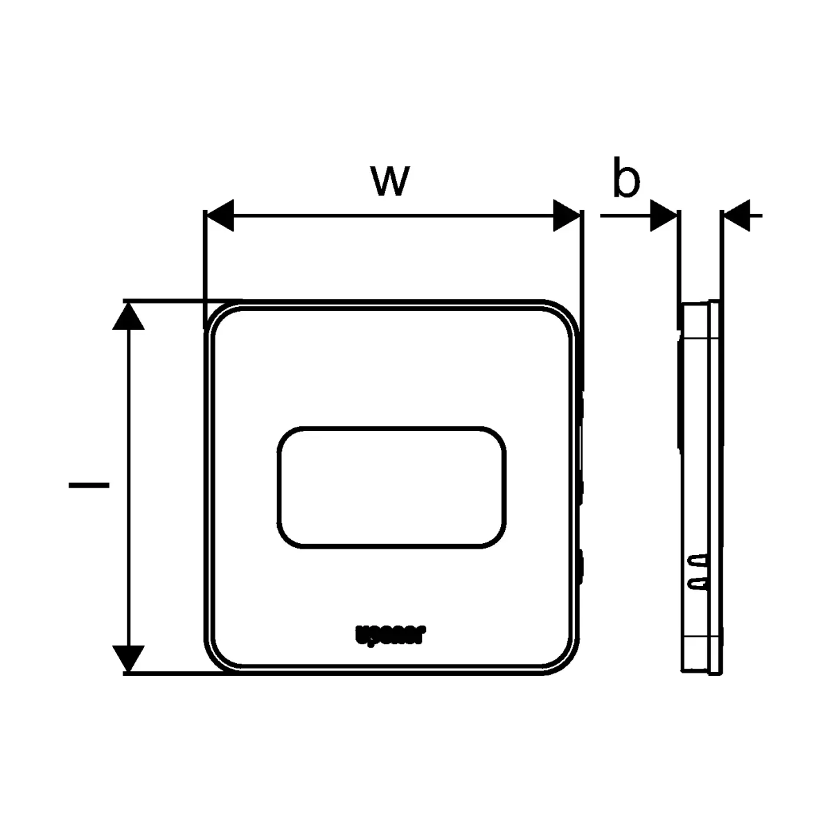 Uponor 1087813 Smatrix Base termostatas + drėg. daviklis Style T-149 Bus baltas 1 Uponor 1087813 Smatrix Base termostatas + drėg. daviklis Style T-149 Bus baltas 1