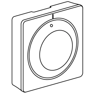 Uponor 1086981 Smatrix Wave termostatas su skale T-165 POD baltas 1