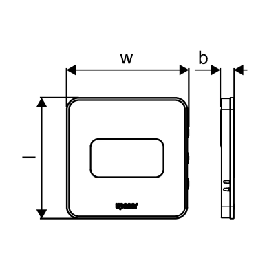 Uponor 1087813 Smatrix Base termostatas + drėg. daviklis Style T-149 Bus baltas 1 Uponor 1087813 Smatrix Base termostatas + drėg. daviklis Style T-149 Bus baltas 1