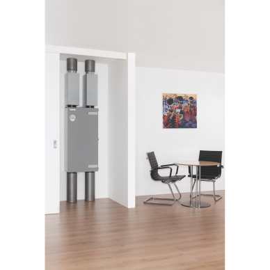 Zehnder ComfoAir 200 rekuperatorius dešininis BE PULTO 471222475 su tenu 1