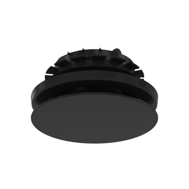 Zehnder ComfoValve Luna S125 oro šalinimo difuzorius 705613133 juodos spalvos Zehnder ComfoValve Luna S125 oro šalinimo difuzorius 705613133 juodos spalvos