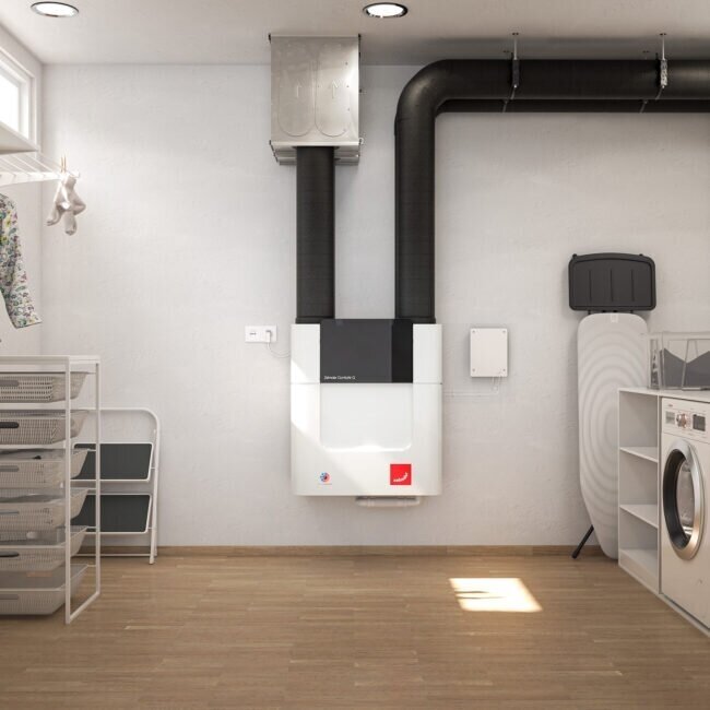 Zehnder plokštelinis rekuperatorius ComfoAir Q 600 ST (Q600 ST) 2 Zehnder plokštelinis rekuperatorius ComfoAir Q 600 ST (Q600 ST) 2